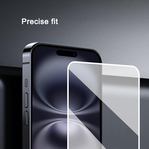 Ailun 3 Pack Screen Protector for iPhone 16 [6.1 inch] + 3 Pack Camera Lens Protector with Installation Frame,Case Friendly Tempered Glass Film,[9H Hardness] - HD - Image 5