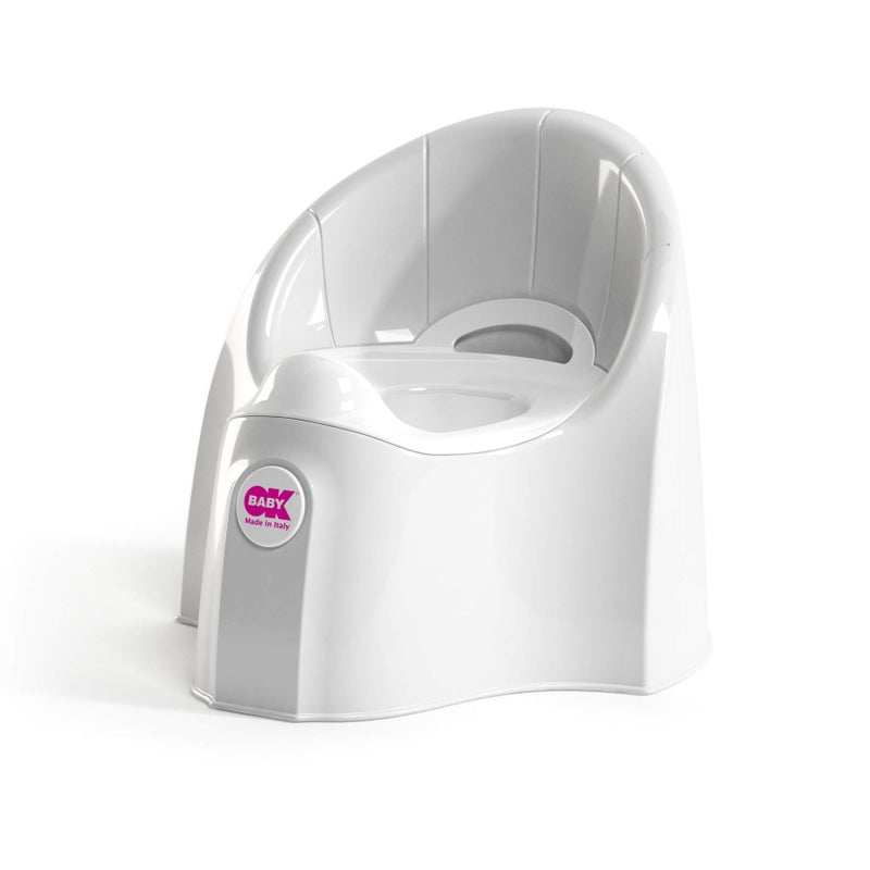 Pura OKBaby Pasha Potty Chair, White - Image 1