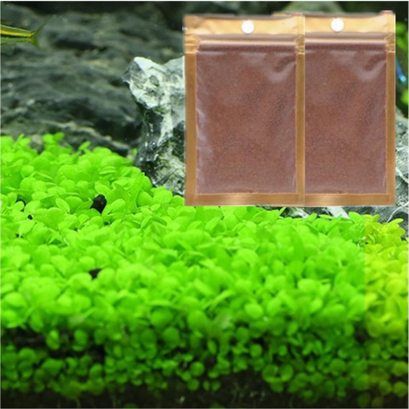 LUKAWES 2 Pack Aquarium Plants for Fish Tank, Easy Growing, Real Carpet Decor for Fish Tank/Terrarium - Image 1