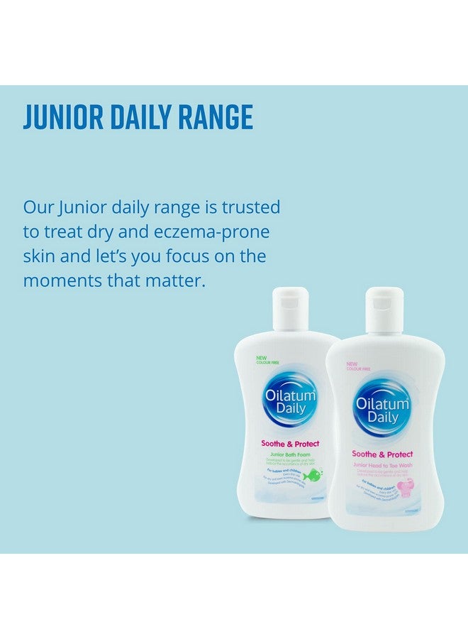 أويلاتوم غسول يومي من أويلاتوم جونيور من الرأس إلى القدمين للبشرة الجافة، 300 مل - Image 4