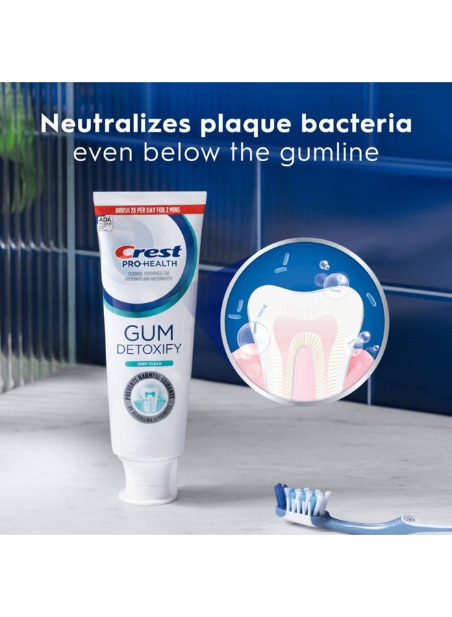 كرست معجون أسنان كريست برو هيلث لإزالة سموم اللثة وتنظيف عميق، عبوة من 3 قطع، 4.8 أونصة - معجون أسنان مضاد للتسوس، مضاد للبكتيريا، مُثبت سريريًا، يحمي اللثة والمينا، ويتحكم في البلاك - Image 5