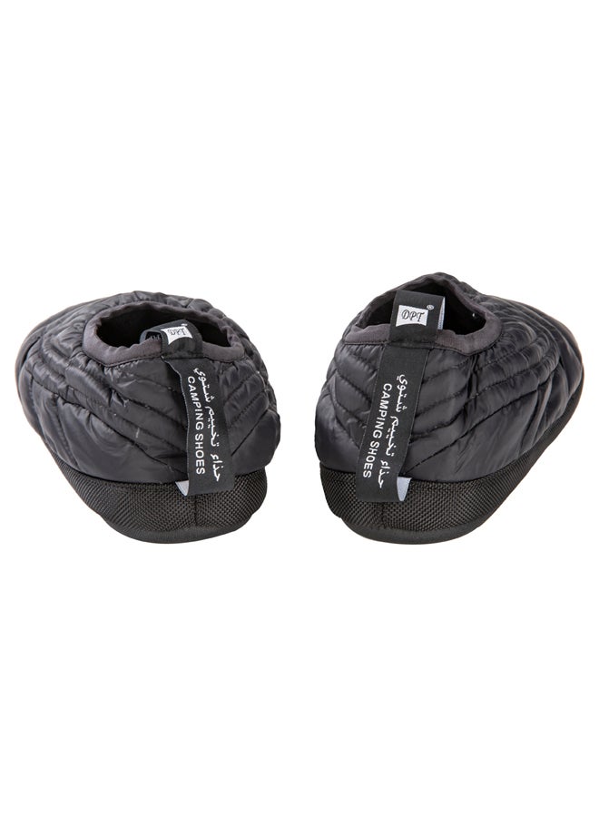 DPT مدفأة قدم ساخنة، أحذية تخييم ومشي، سوداء، مقاس 34:36 - Image 2