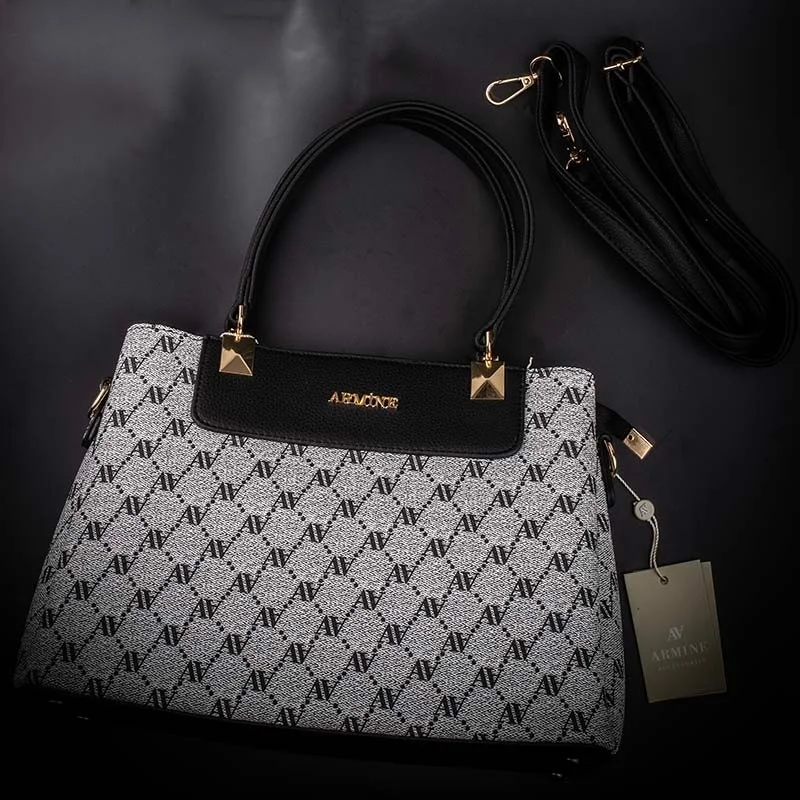 ARMINE Grey Dotted Women's Classic Bag