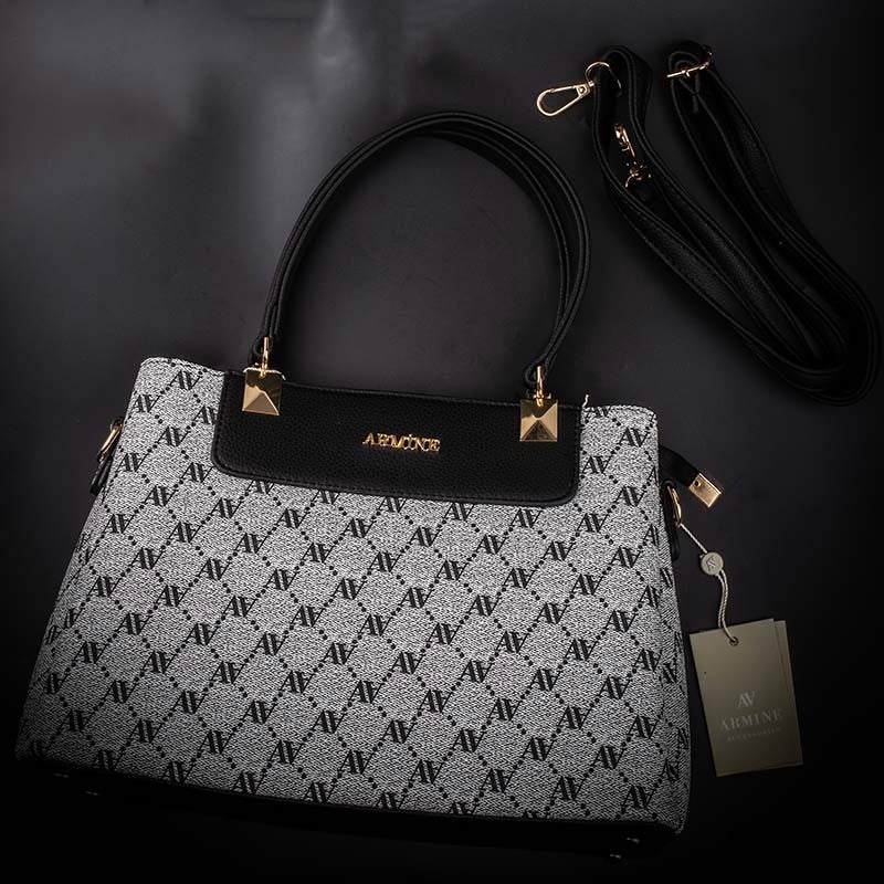 Armine Grey Dotted Women's Classic Bag  - Image 3