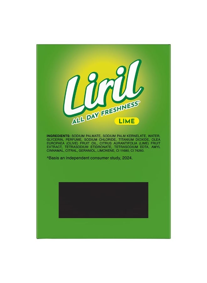 ليريل صابون استحمام طبيعي للجسم بالليمون وشجرة الشاي من ليريل، 125 جم (مجموعة مكونة من 6 قطع) قالب صابون حمام منعش للرجال والنساء - خالي من الكبريتات والبارابين - Image 2