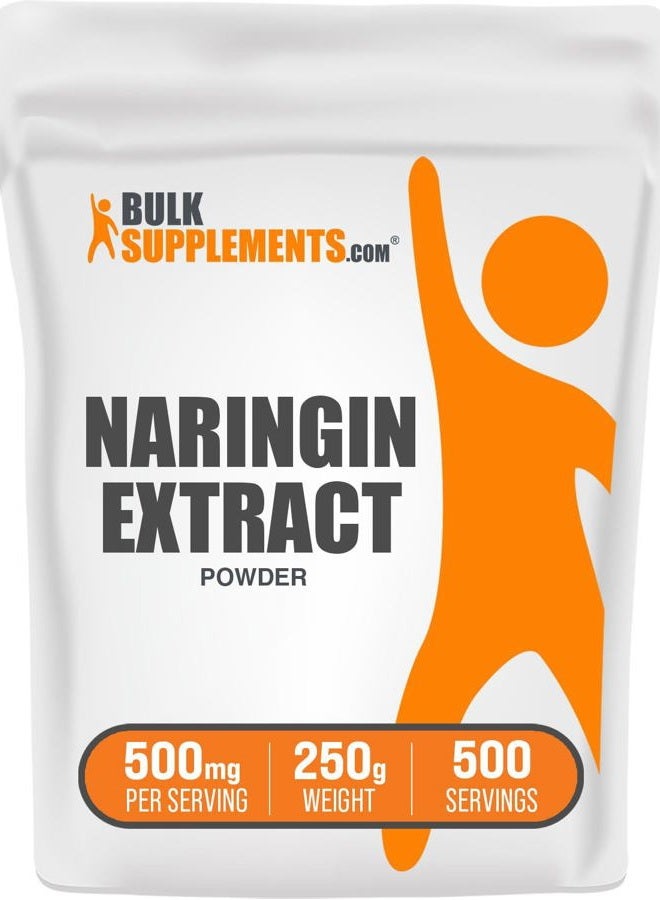 BULKSUPPLEMENTS.COM .com Naringin Extract Powder - Sourced from Citrus Fruit, Naringin Supplement - Herbal Supplement, Gluten Free, 500mg per Serving, 250g (8.8 oz) (Pack of 1) - Image 1