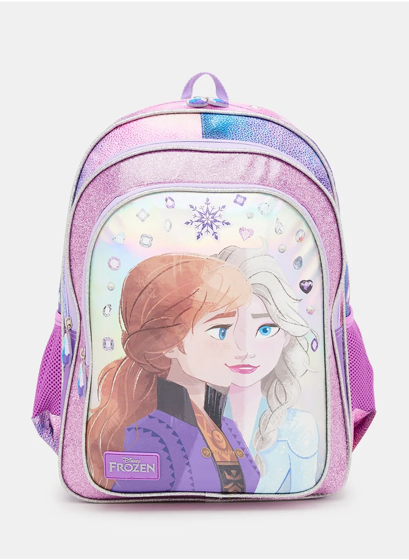 Disney Girls Frozen Leading Together 16" Backpack