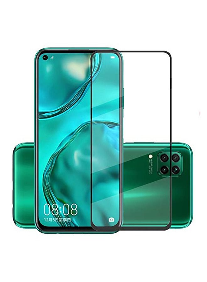 Screen Protector For Huawei Nova 7i Black/Clear - Image 2