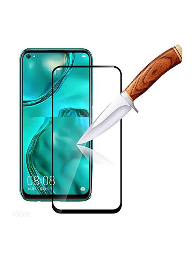 Screen Protector For Huawei Nova 7i Black/Clear - Image 3