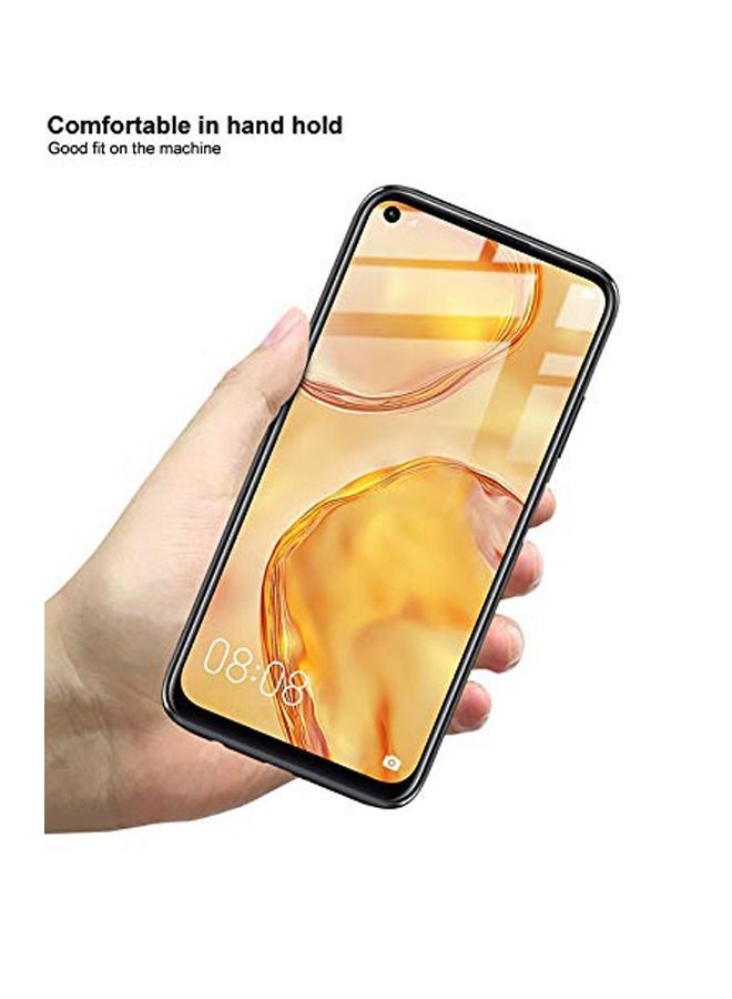 Screen Protector For Huawei Nova 7i Black/Clear - Image 4