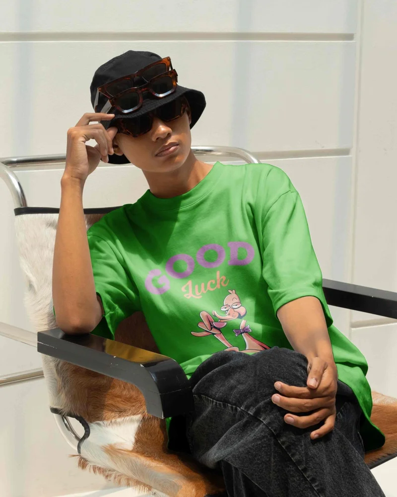 دوغ فش Boyfriend Tshirt Tee Cotton Basic Wide 100% Cotton T-Shirt