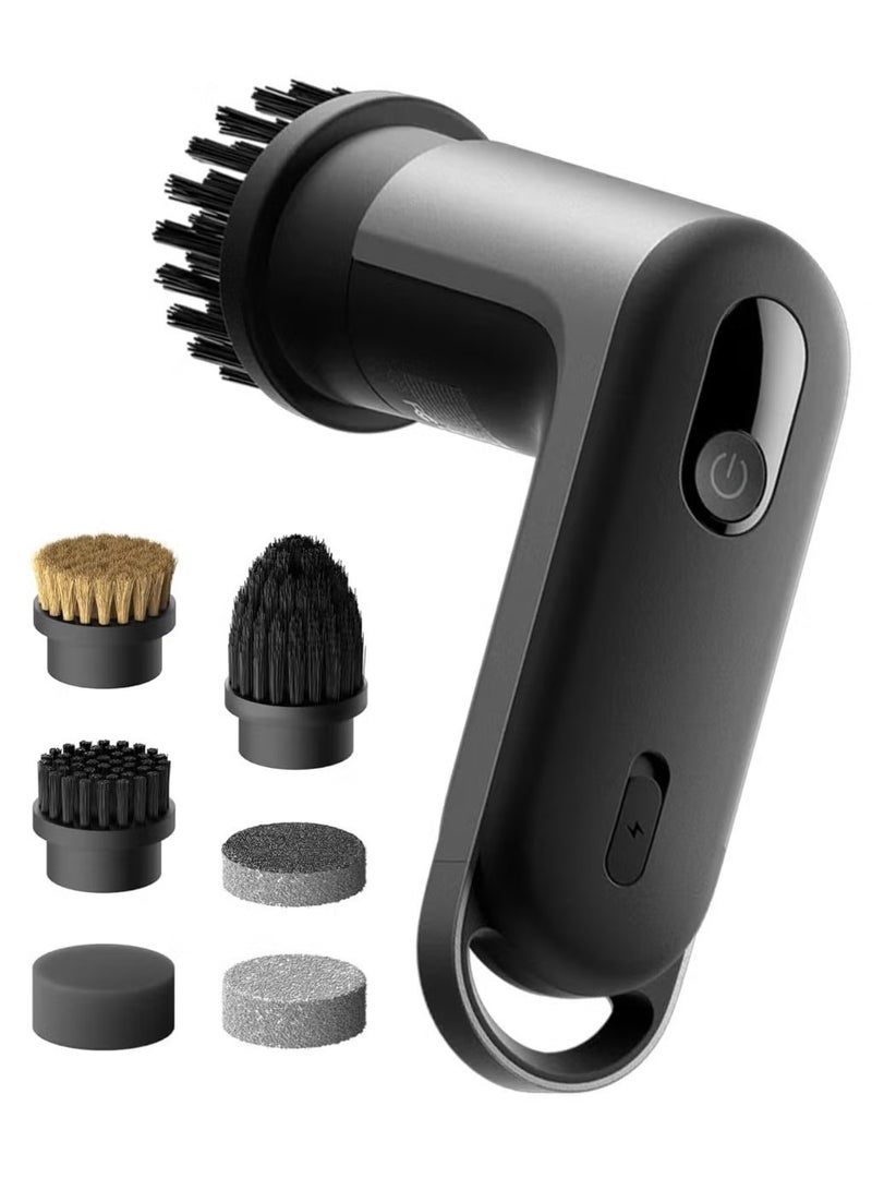 HOTO Grip Cordless Spin Scrubber – Ultra-Light 0.65 lb Kitchen Cleaning Brush, 400 RPM, IPX7 Waterproof, 110-Minute Runtime, Smart Display - Image 4