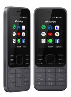 6300 Mobile Phone 4G Dual Sim 512MB RAM WiFi Hotspot Social Apps Google Maps and Assistant Phone 4GB Memory LTE