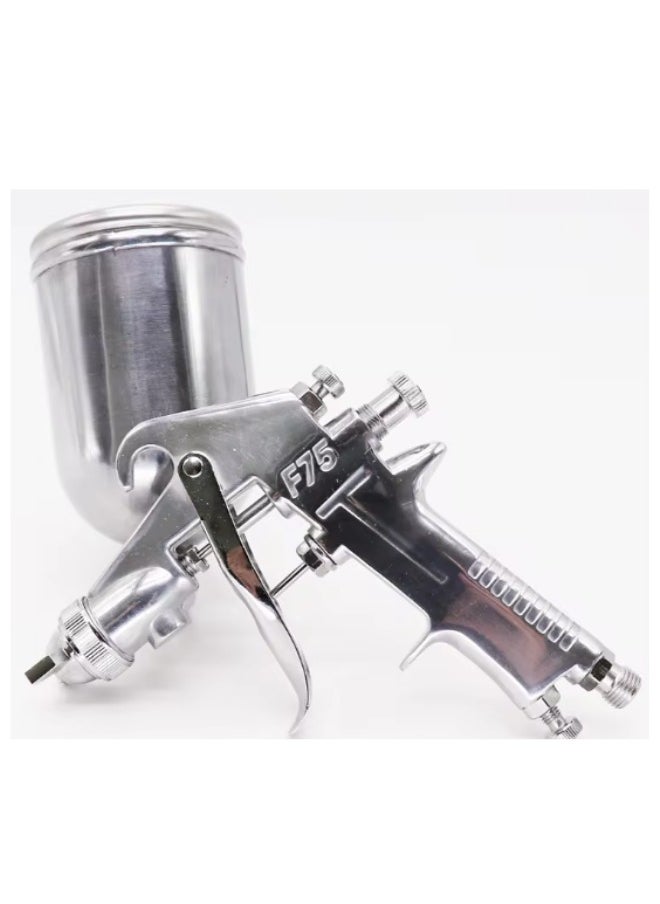 makute 12m/min Paint Sprayer Gun with 1.5mm Standard Nozzle Size for Automotive Painters Furniture Makers Home Renovation Industrial Users and more (F75G)  - Image 2