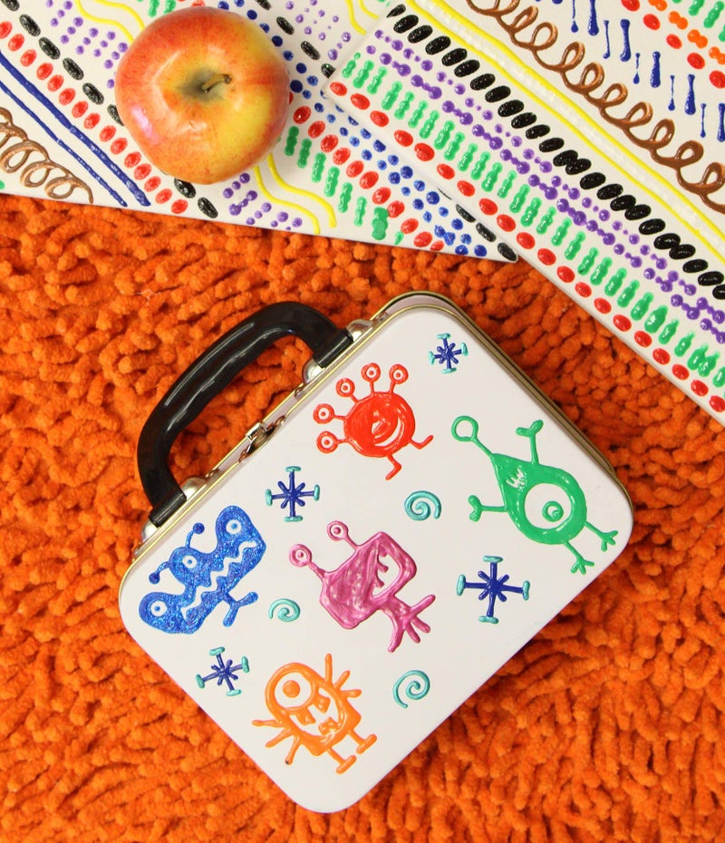 I Love To Create Bulk Buy: Scribbles Shiny 3D Paint - Pack of 20 Ultra Bright, Nontoxic & Permanent Dimensional Paints for Fabrics, T-shirts, Backpacks, Posters, Glass, Wood and More, 1 Fl Oz (Pack of 20) - Image 5