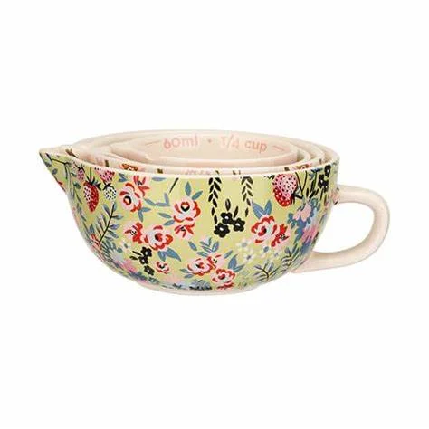 Cath Kidston Cath Kidston Painted Table Ceramic Measuring Cups