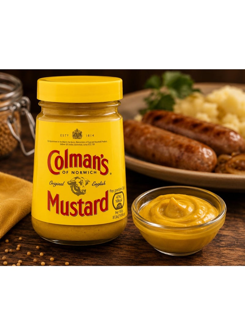 Colman's Original English Mustard Jar 100g - Image 3