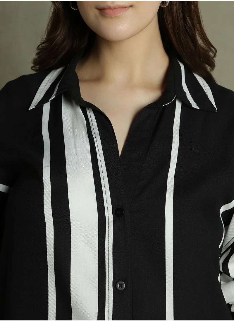 Dennis Lingo Black Shirt For Men For Women