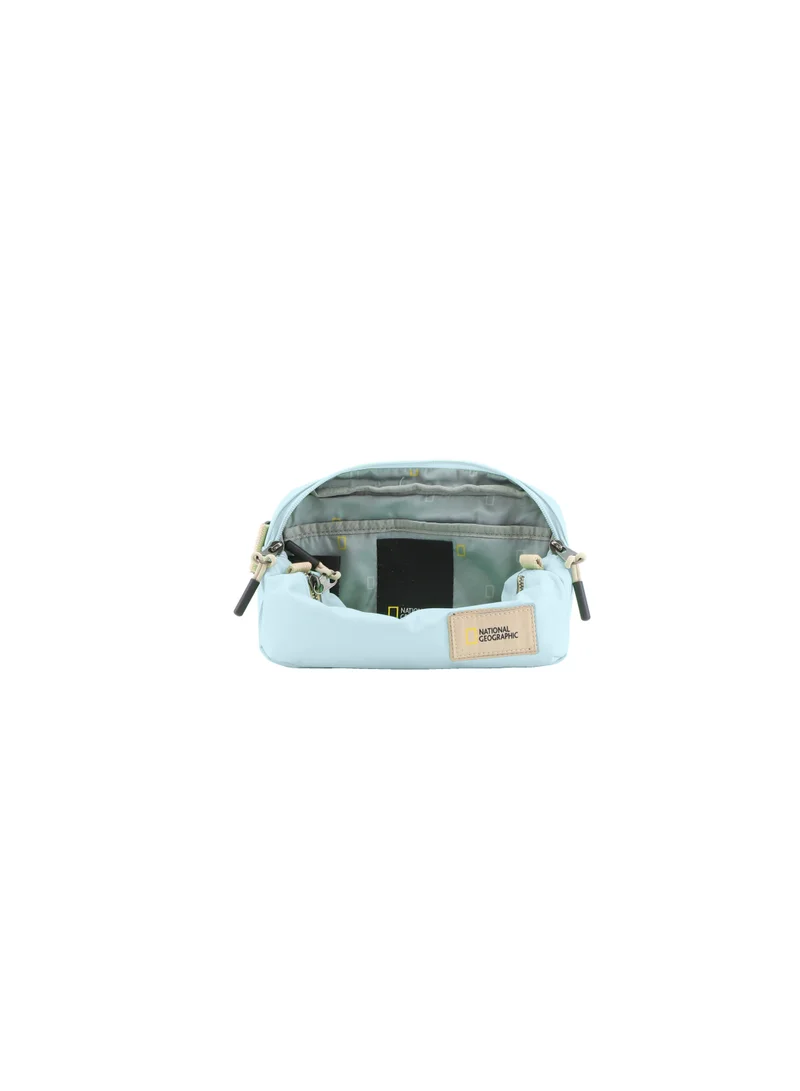 NATIONAL GEOGRAPHIC National Geographic LEGEND Crossover Bag Light Blue For Men And Women, Durable Water Resistant Casual Stylish Outdoor Travel Camping Shoulder Bag/Crossbody Bag
