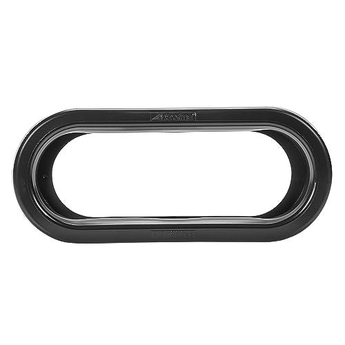 Maxxima M50600-B Black 6" Vinyl Oval Grommet - Image 4