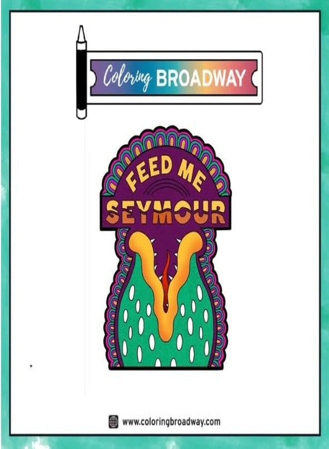 Coloring Broadway Musical Little Shop of Horrors Acrylic PIN | 1 Individual ACRYLIC PIN by Coloring Broadway | Inspired by Feed Me Seymour - Laser Cut - High Definition (1.5" x 1.15") - Image 1