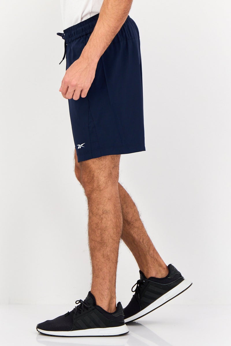 Reebok شورتات تدريب رياضية للرجال، لون كحلي - Image 2