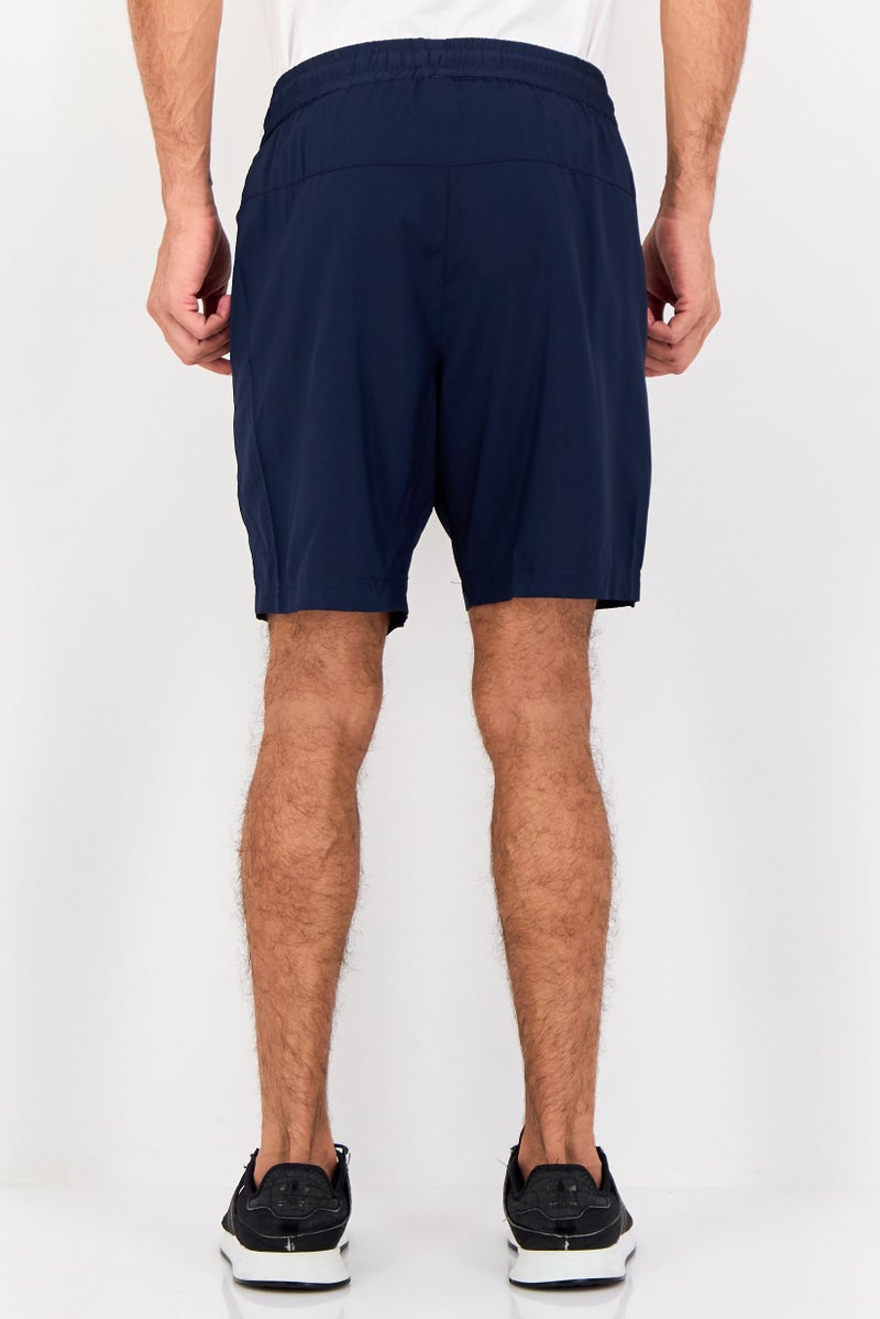 Reebok شورتات تدريب رياضية للرجال، لون كحلي - Image 3