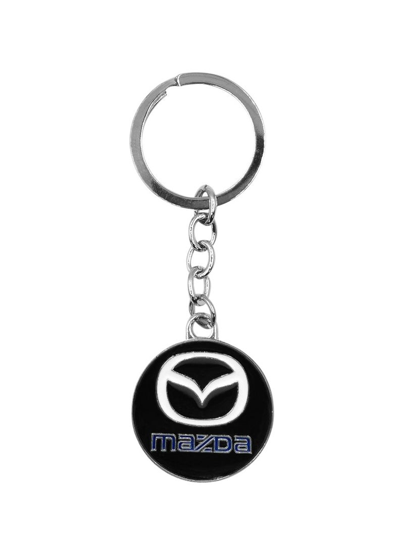 Metal Keychain, Mazda Car Logo Key Chain, Key Ring For Car.