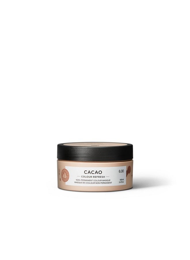 Maria Nila Color Refresh Cacao 3.4 Fl Oz / 100 Ml Brown Color Bomb Semipermanent Pigments 100% Vegan & Sulfate/Paraben Free  - Image 1
