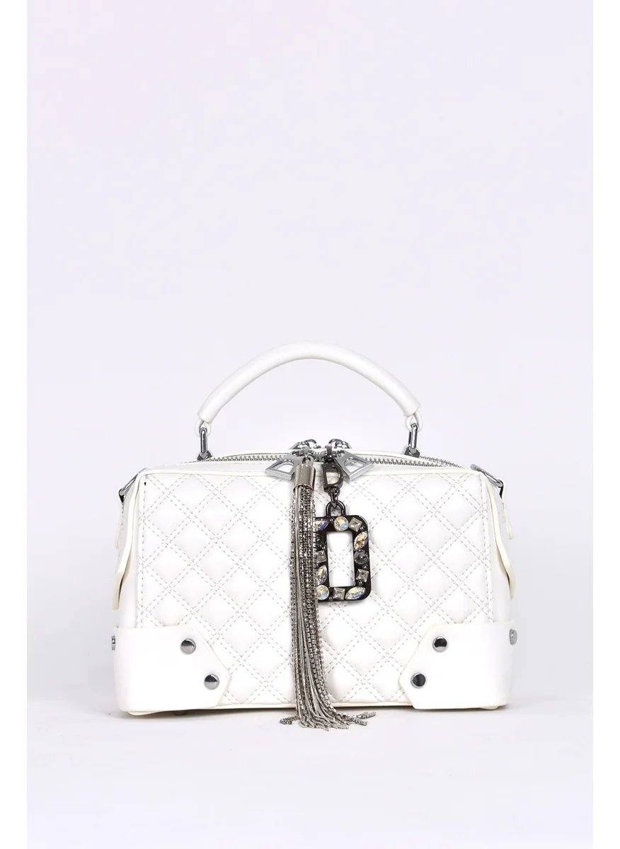 ايلاتي Women's Daily Crossbody Bag with Shoulder Strap White 17520