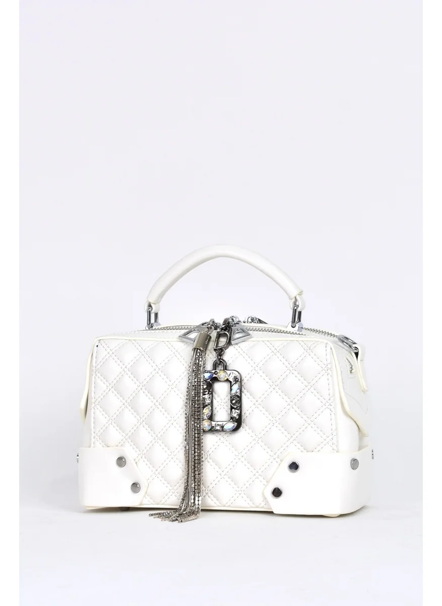 ايلاتي Women's Daily Crossbody Bag with Shoulder Strap White 17520