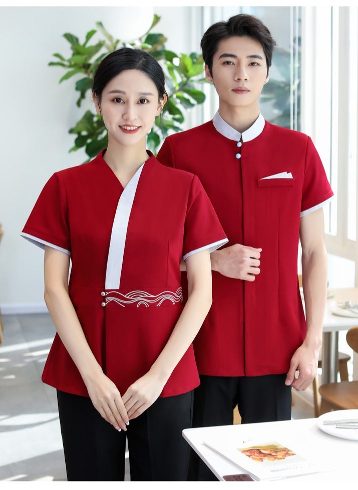 KUYING New Summer Cleaner Work Clothes  - Image 2