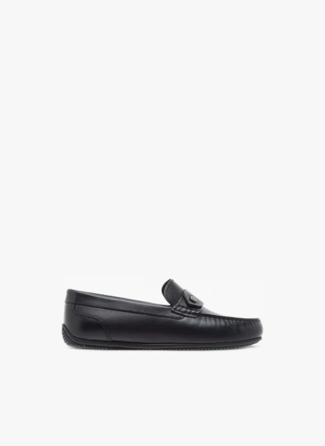 سيد دوتشيني Boys Textured Slip-On Moccasins Ramadan Collection