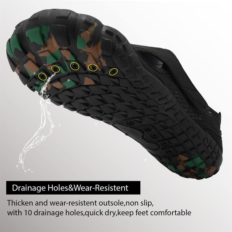 Centipede Demon Womens and Mens Water Shoes Thicken Soles Breathable Swim Shoes Cozy Barefoot Athletic Aqua Socks for Beach Pool Diving Hiking Outdoor Water Sports 8.5 Women/7.5 Men - Image 4