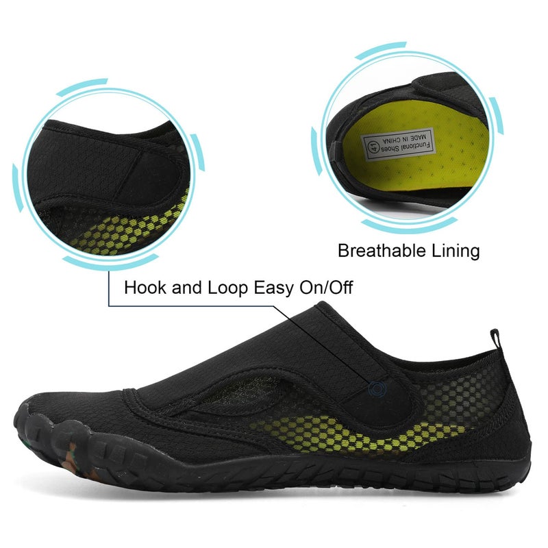 Centipede Demon Womens and Mens Water Shoes Thicken Soles Breathable Swim Shoes Cozy Barefoot Athletic Aqua Socks for Beach Pool Diving Hiking Outdoor Water Sports 8.5 Women/7.5 Men - Image 3