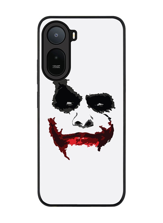 Stylizedd Rugged Case for Xiaomi Redmi A7 Pro 4G / Poco C81 / Poco C81 Pro / Poco C85x 5G- Slim Fit Hybrid Rubber Cover Joker Grin
