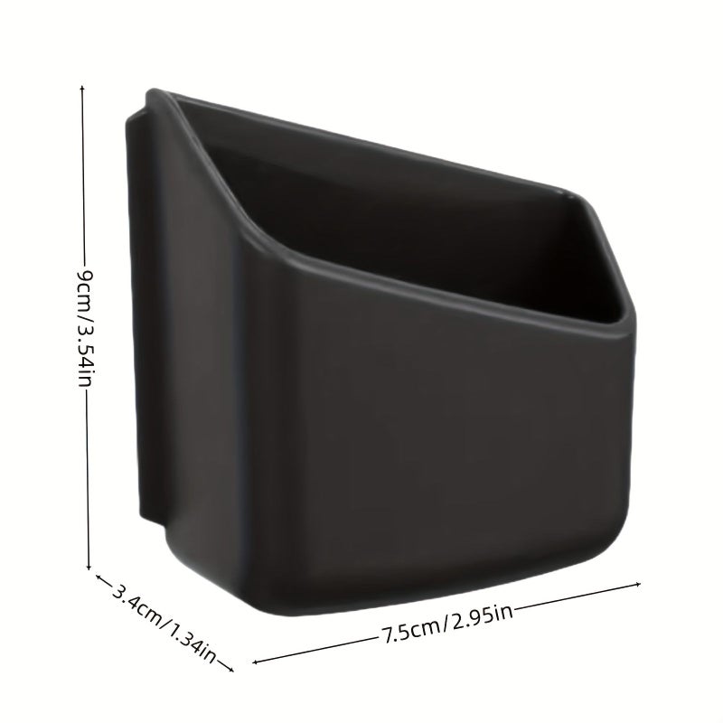 Non Slip Two Layer Car Organizer Black For Glasses Phone Sedan SUV Truck - Image 2