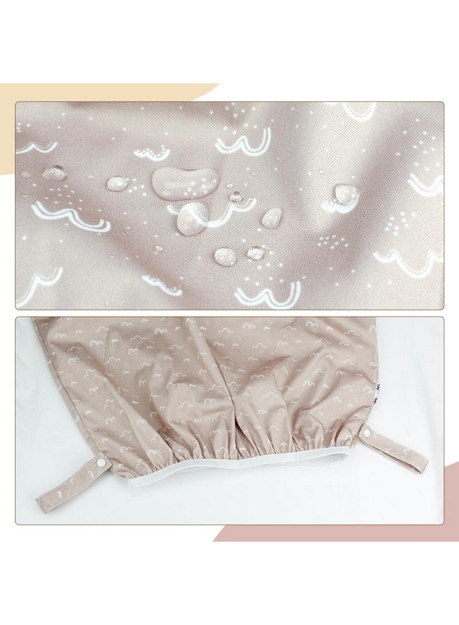 ماما كوالا بطانة دلو ماما كوالا للحفاضات القماشية، بطانة دلو مقاومة للماء وقابلة لإعادة الاستخدام وقابلة للغسل مع حزام لدلاء الحفاضات، عبوة من قطعتين (P002) - Image 3