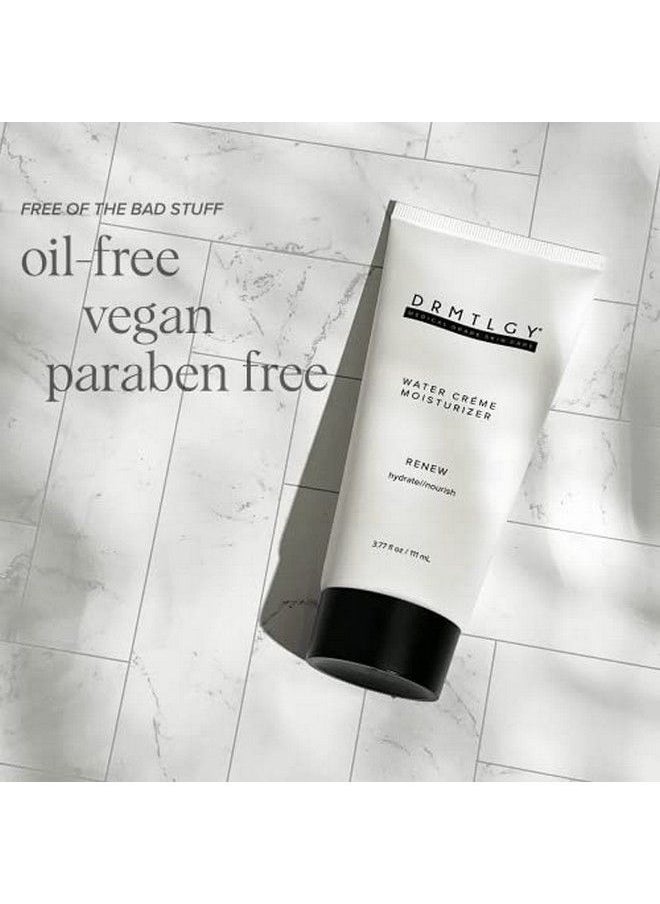 DRMTLGY - Water Crème Face Moisturizer For Women & Men Facial Moisturizer For Dry Skin Lightweight Daily Moisturizer Face Cream - Image 1