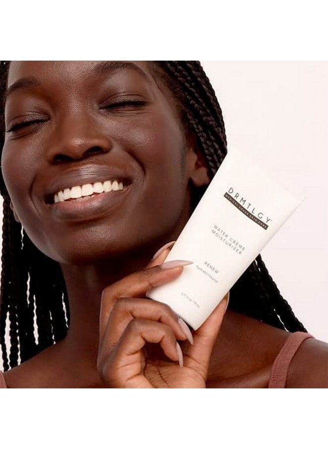 DRMTLGY - Water Crème Face Moisturizer For Women & Men Facial Moisturizer For Dry Skin Lightweight Daily Moisturizer Face Cream - Image 1