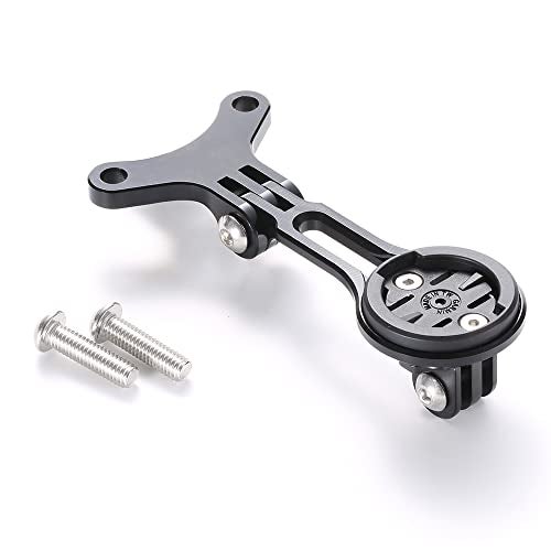 Cestbon Out Front Bike Stem Handlebar Combo Mount for Garmin Wahoo Bryton Rider Stages Dash Hammerhead Campatible with Cannondadle Supersix Systemsix Hollowgram Knot & Save System Handlebars - Image 1