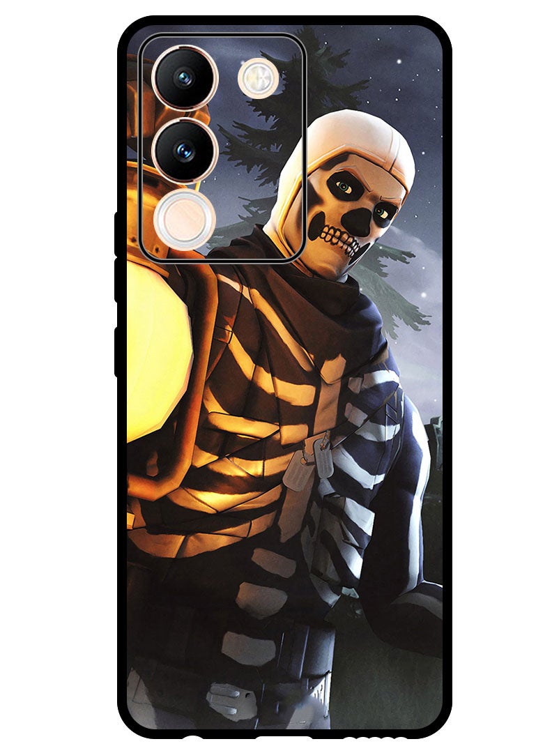 Theodor Protective Case Anti Scratch Shock Proof Bumper Cover For Vivo V29e Marshmello Fortnite - Image 1