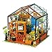 Robotime Cathys Flower House DIY Miniature Dollhouse Kit - Image 3
