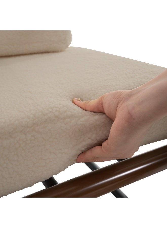 ايكي ايك كراسي أريكة، أرائك فردية، كراسي كسلان لغرفة المعيشة، كراسي قراءة مبطنة، مناسبة لغرف المعيشة والمكاتب وغرف النوم - Image 5