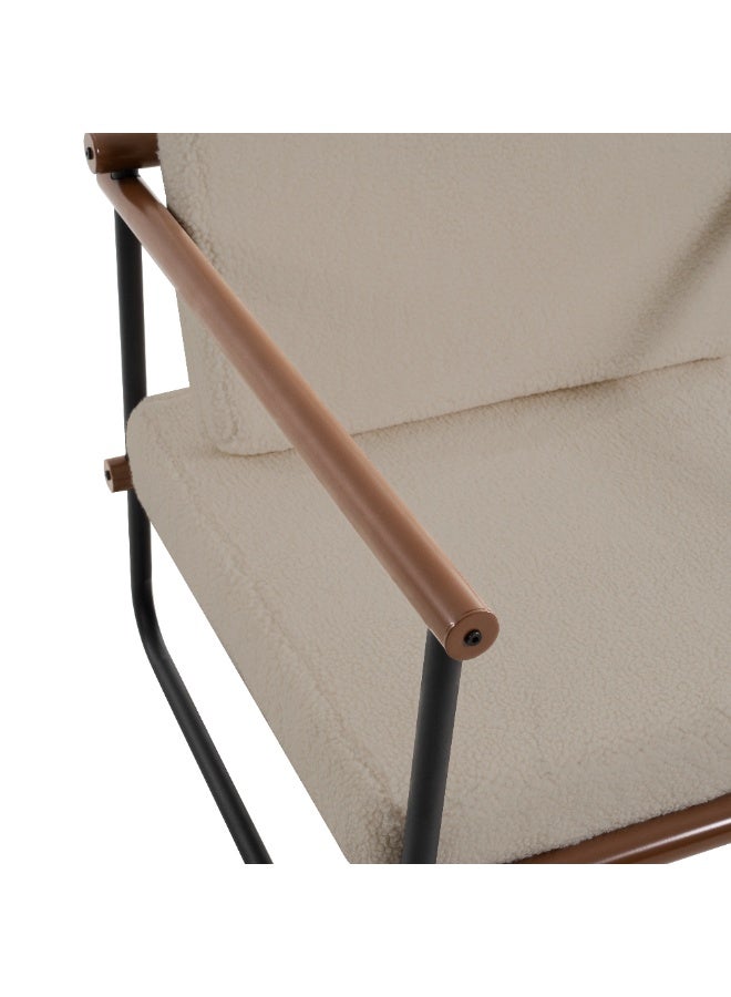 ايكي ايك كراسي أريكة، أرائك فردية، كراسي كسلان لغرفة المعيشة، كراسي قراءة مبطنة، مناسبة لغرف المعيشة والمكاتب وغرف النوم - Image 4