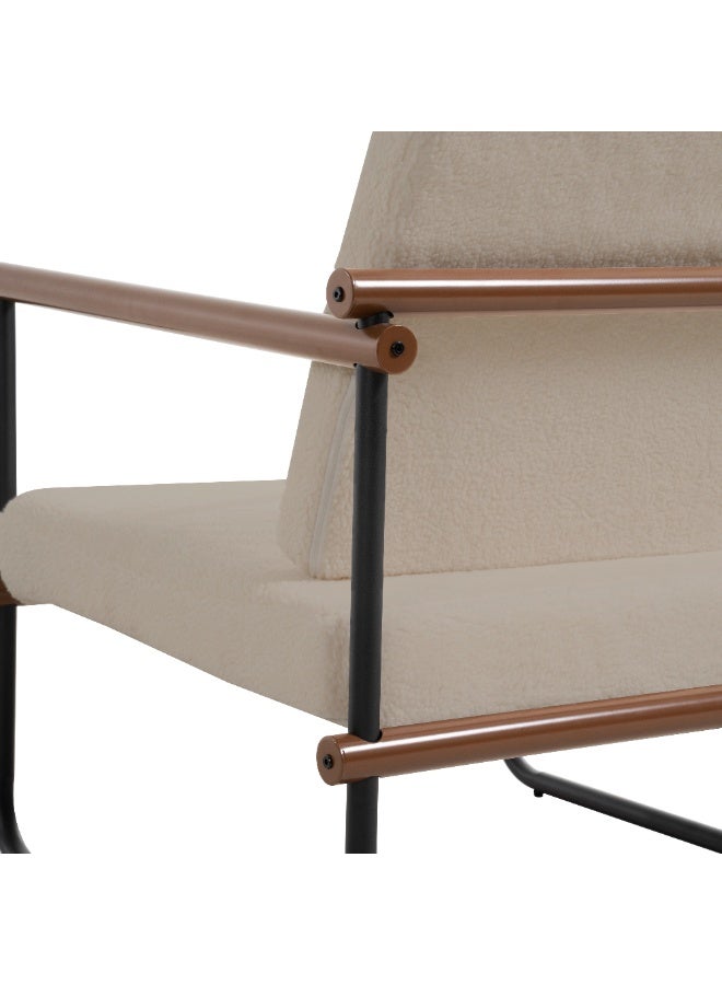 ايكي ايك كراسي أريكة، أرائك فردية، كراسي كسلان لغرفة المعيشة، كراسي قراءة مبطنة، مناسبة لغرف المعيشة والمكاتب وغرف النوم - Image 3