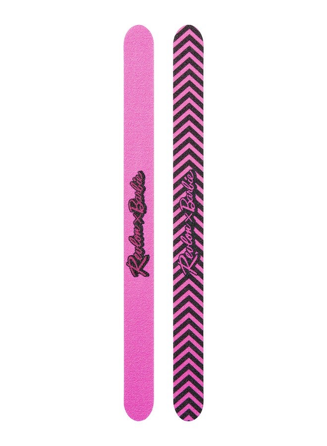Revlon x Barbie Expert Nail Shapers, Quickly Shape and Smooth Normal to Hard Nails - Image 1