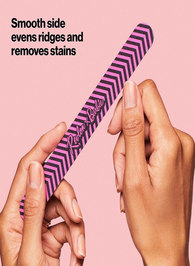 Revlon x Barbie Expert Nail Shapers, Quickly Shape and Smooth Normal to Hard Nails - Image 5