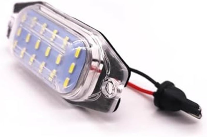 Wivplex 2Pcs White License Plate Light for Toyota Prado - Image 2