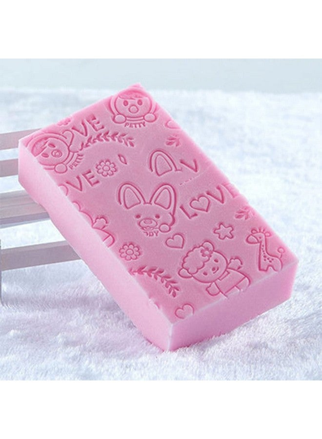 Felofix Exfoliating Bath Body Shower Sponge - 1 pcs Spa Scrub Soft Exfoliator Dead Skin Remover - Image 4